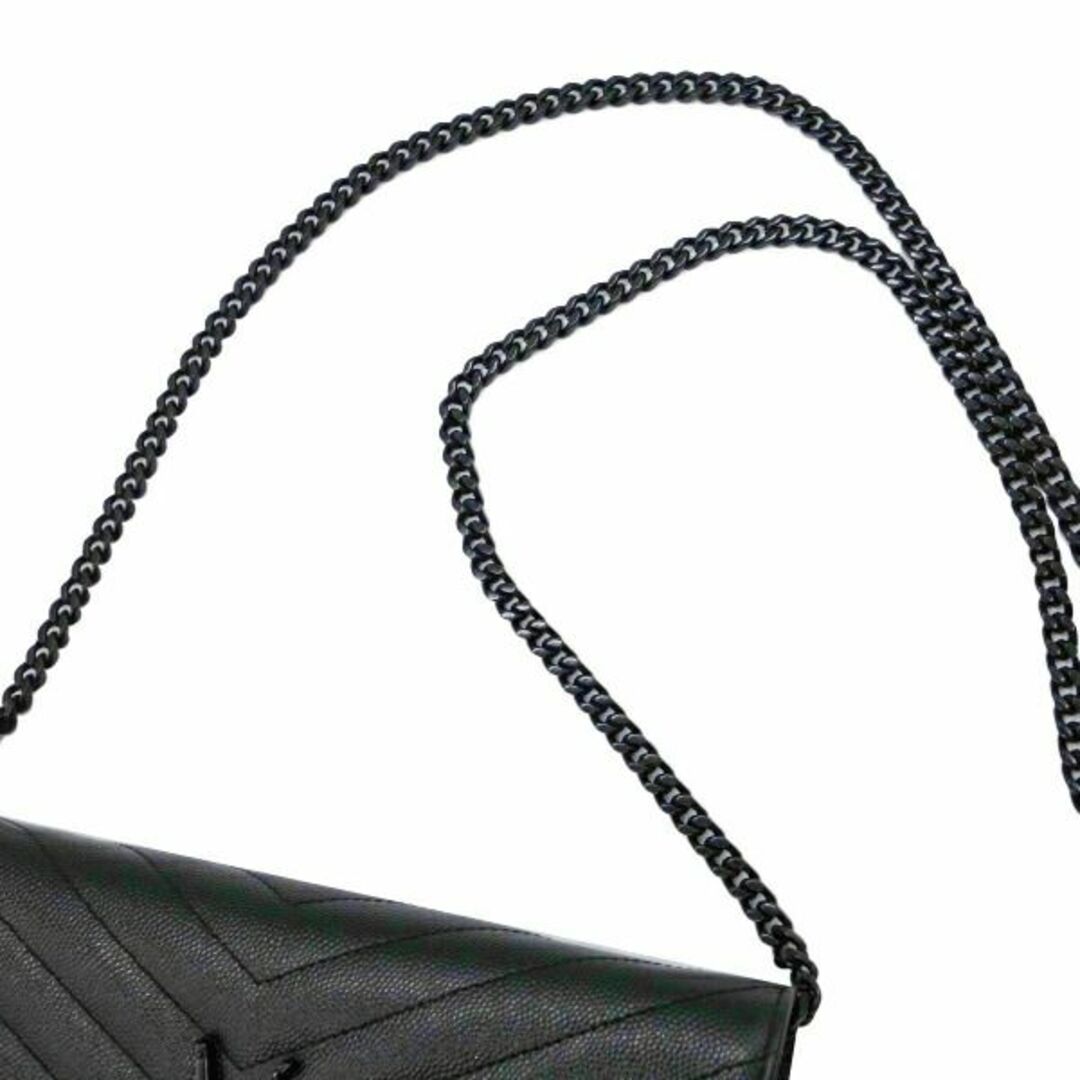 Saint Laurent - 【中古】サンローラン YSL チェーンウォレット SAINT