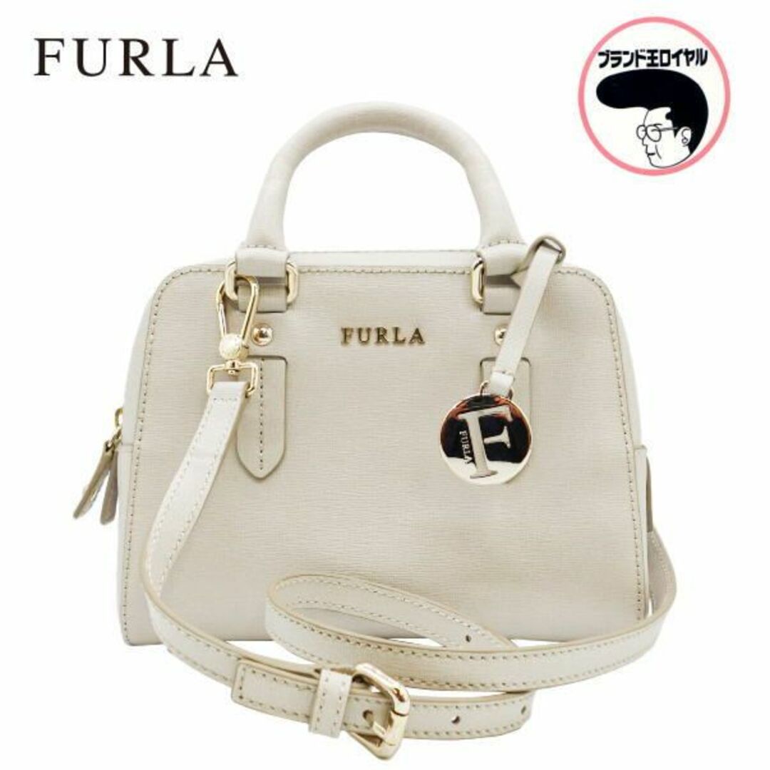 未使用品 FURLA フルラ 2wayショルダーバッグ グレー