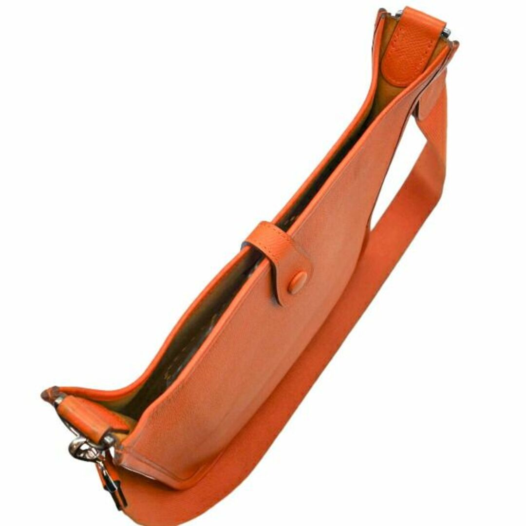 Hermes(エルメス)のHERMES エルメス エブリンPM エプソン オレンジ ショルダー　【中古】 レディースのバッグ(ショルダーバッグ)の商品写真