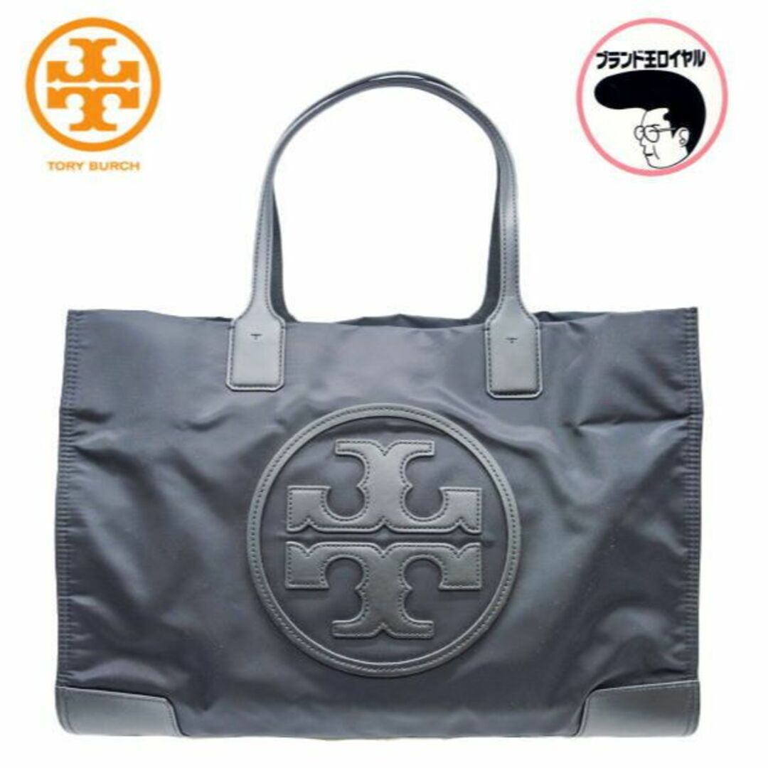 未使用品 TORY BURCH トリーバーチ トートバッグ ELLA TOTE 黒 BLACK