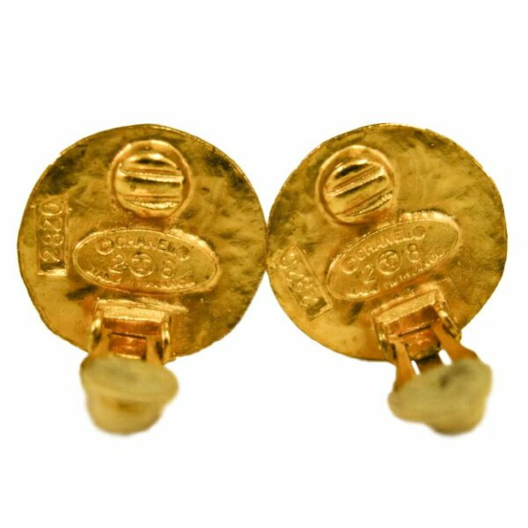 CHANEL - 【中古】CHANEL シャネル ココマーク カンボン イヤリング