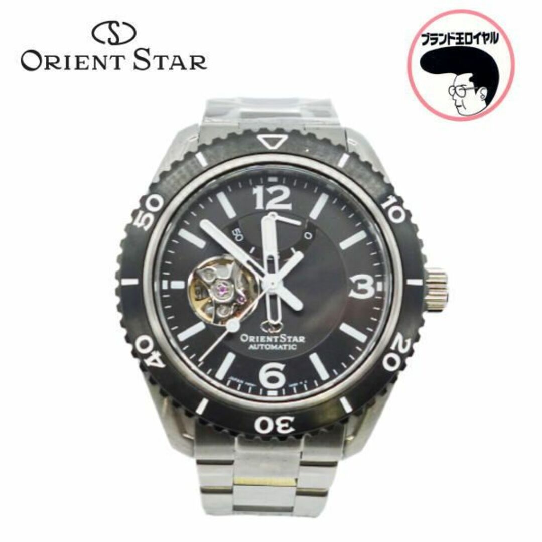 未使用品 ORIENT STAR オリエントスター RK-AT0101B 42mm パワーリザーブ メンズ　腕時計