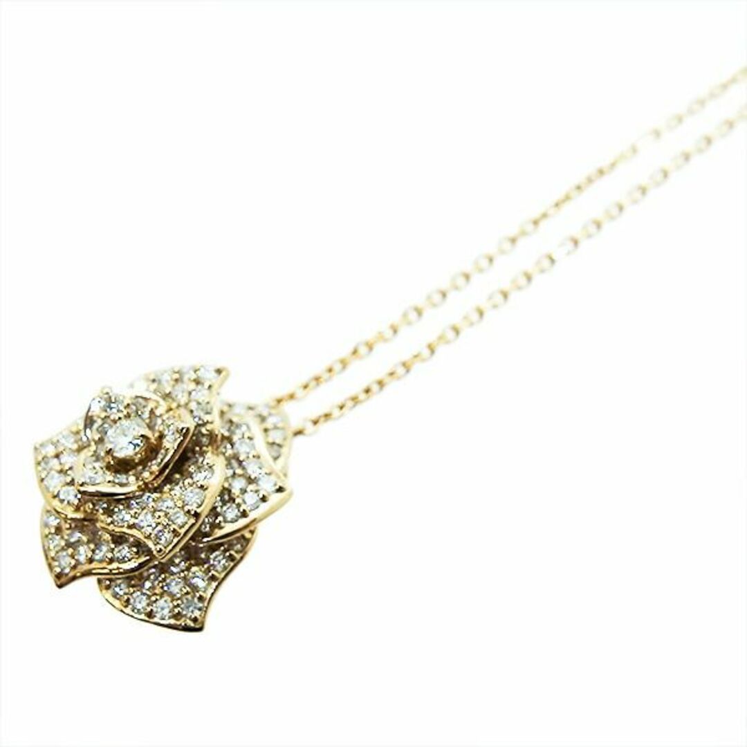 ダイヤモンドネックレス　1.10ct  K18PG　ピンクゴールド　レディース　バラ　新品