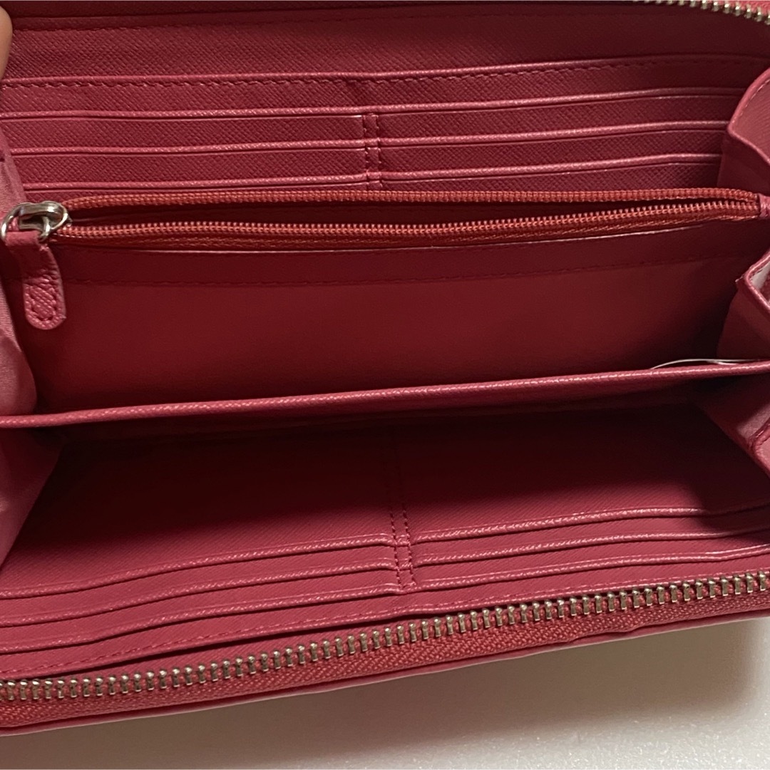 COACH - COACH コーチ 長財布 シグネチャー ピンク ラインの通販 by