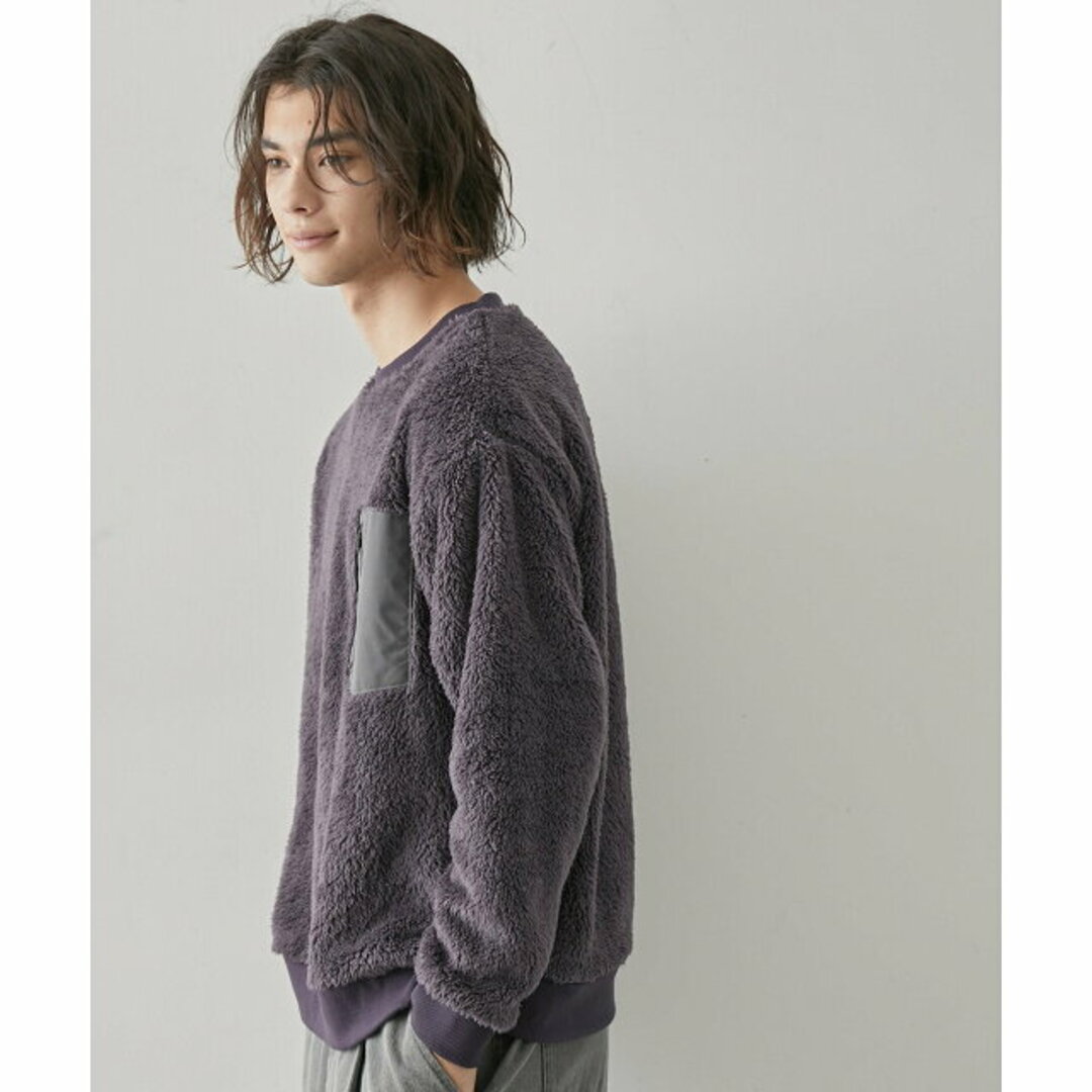 JUNRED(ジュンレッド)の【ホワイト（10）】【M】ボアシャギープルオーバー レディースのトップス(トレーナー/スウェット)の商品写真