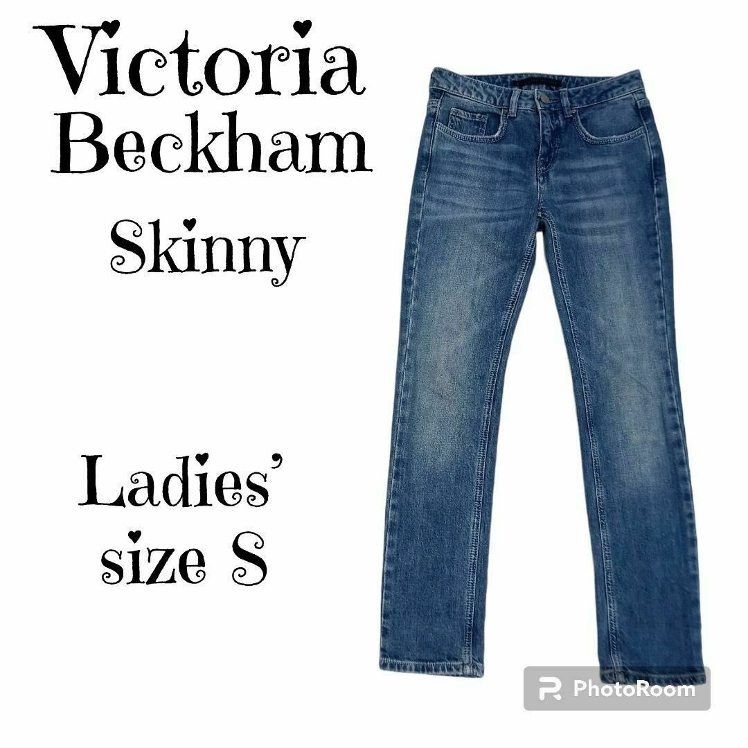 Victoria Beckham(ヴィクトリアベッカム)のとんこつ大臣様 Victoria Beckham スキニーデニムパンツ 24 レディースのパンツ(デニム/ジーンズ)の商品写真