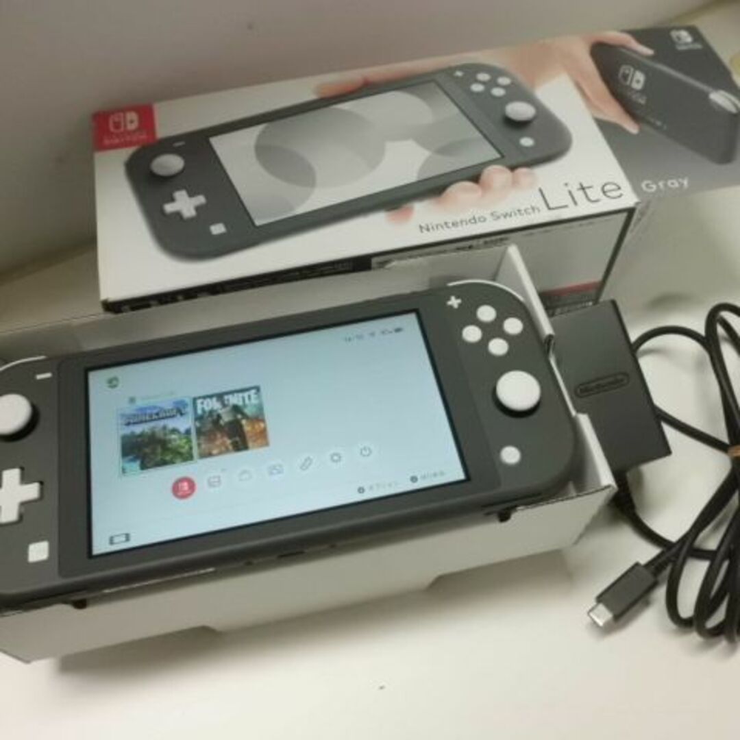 Nintendo Switch - Nintendo Switch Lite Gray任天堂スイッチライトの ...