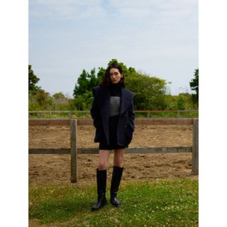 ロザリームーン(Rosary moon)の【完売】ROSARY MOON Mohair Shaggy Short Coat(ニットコート)