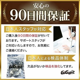 GiGant 日よけ シェードセイル 取付け金具 40Pセット 【錆びにくく長く