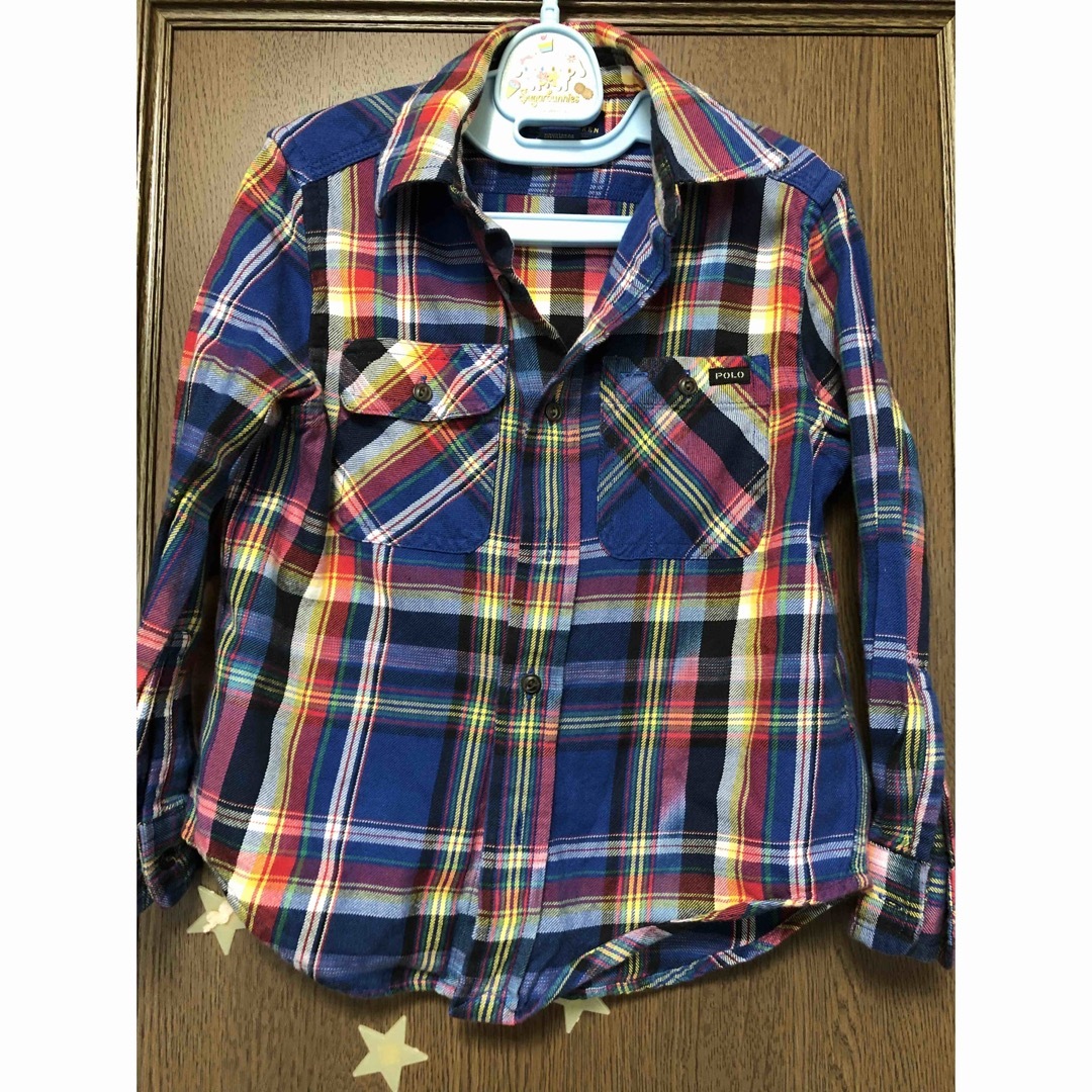 POLO RALPH LAUREN(ポロラルフローレン)のラルフ・ローレン ポロ 子供 シャツ サイズ110 キッズ/ベビー/マタニティのキッズ服男の子用(90cm~)(Tシャツ/カットソー)の商品写真