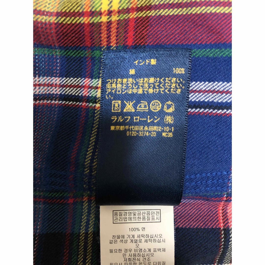 POLO RALPH LAUREN(ポロラルフローレン)のラルフ・ローレン ポロ 子供 シャツ サイズ110 キッズ/ベビー/マタニティのキッズ服男の子用(90cm~)(Tシャツ/カットソー)の商品写真