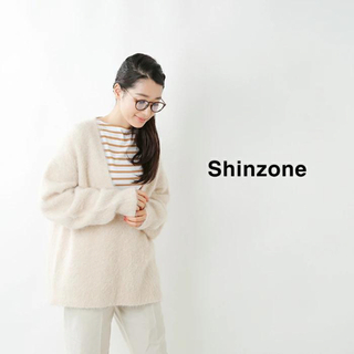 Shinzone - THE SHINZONE ヒマラヤニットプルオーバー F グレージュの ...