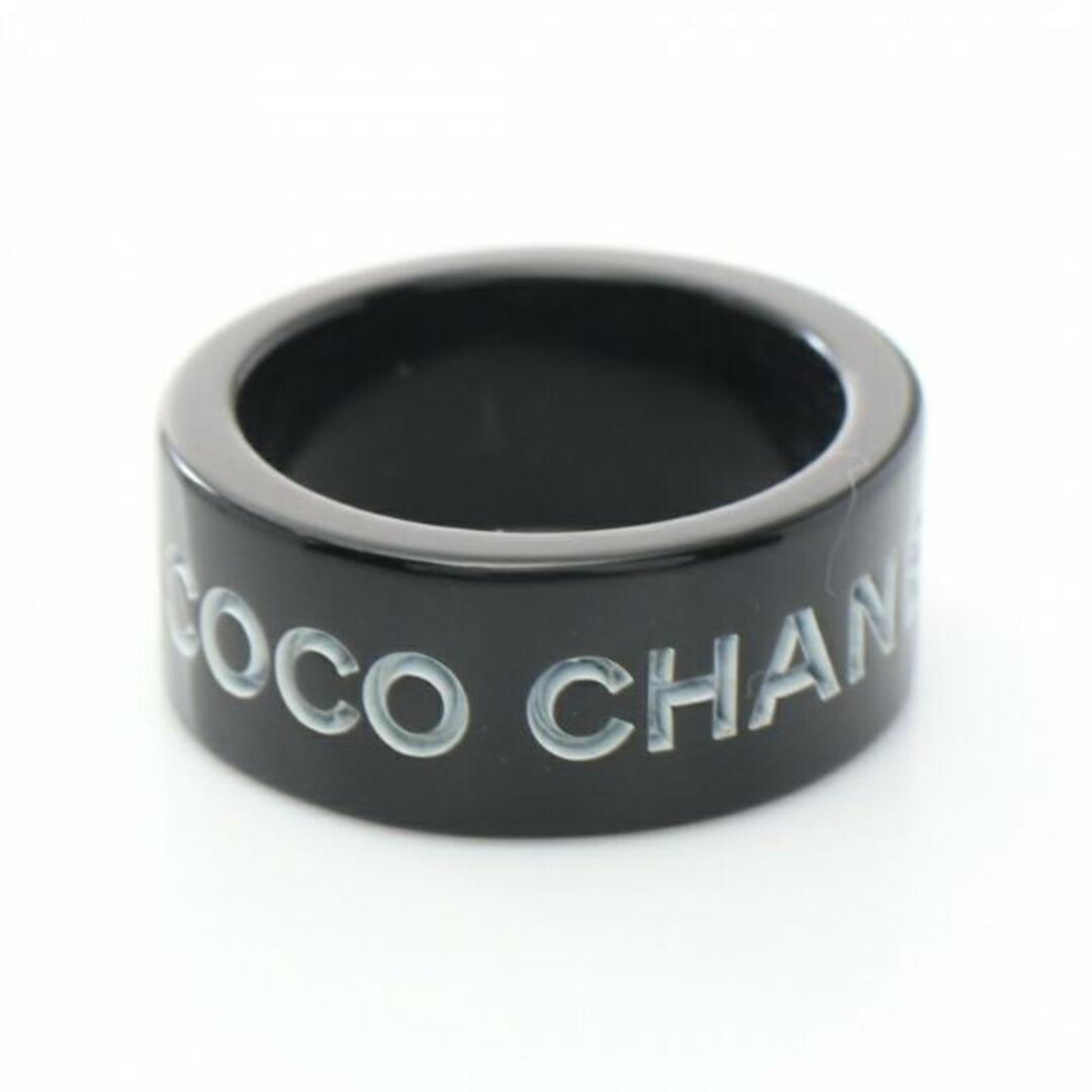 CHANEL(シャネル)のCOCO リング 指輪 ブラック ホワイト 07P レディースのアクセサリー(リング(指輪))の商品写真