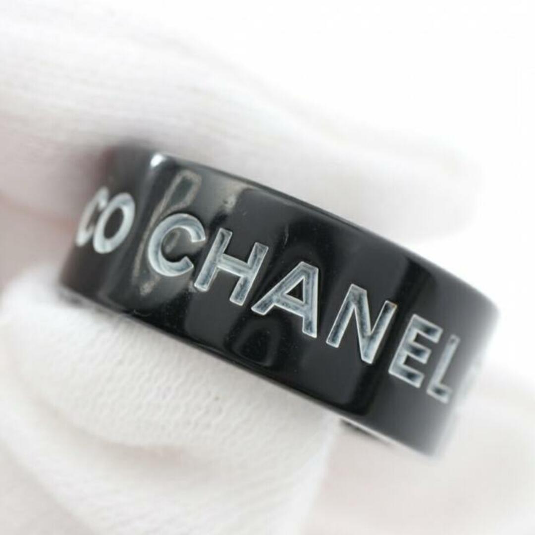 CHANEL(シャネル)のCOCO リング 指輪 ブラック ホワイト 07P レディースのアクセサリー(リング(指輪))の商品写真
