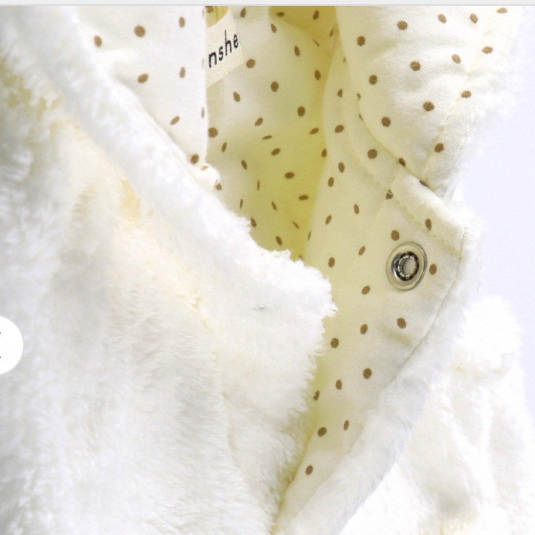 Branshes(ブランシェス)のブランシェス　うさ耳ボアベスト キッズ/ベビー/マタニティのベビー服(~85cm)(ジャケット/コート)の商品写真