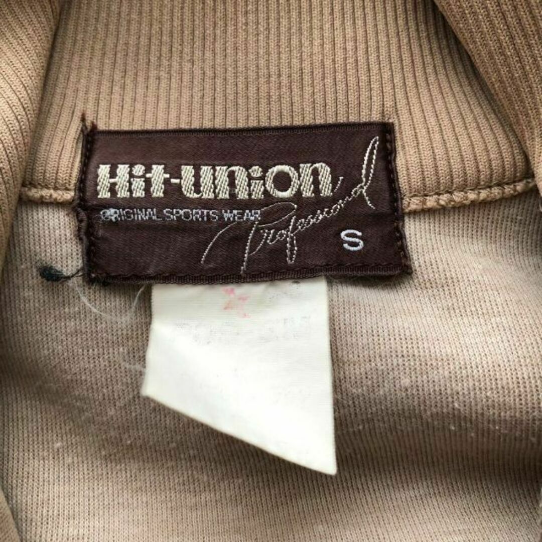 HIT UNIONヒットユニオン トラックジャケットジャージ ベージュ 古着