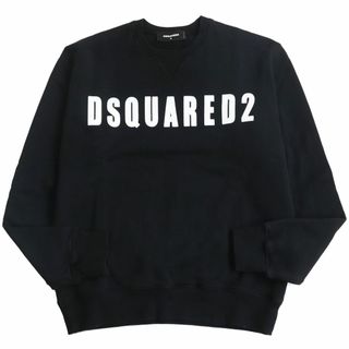 定価46200円 Dsquared2 ロゴスウェット　S 19AW ブラック　黒