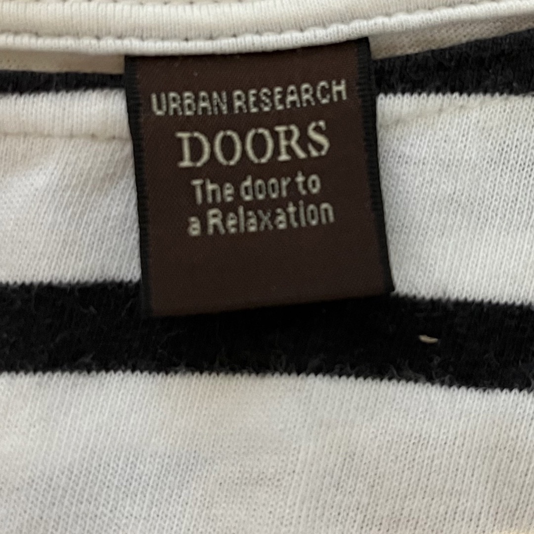URBAN RESEARCH DOORS(アーバンリサーチドアーズ)のURBAN RESEARCH DOORS ボーダーカットソー レディースのトップス(カットソー(長袖/七分))の商品写真