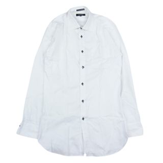 バーバリーブラックレーベル(BURBERRY BLACK LABEL)のBURBERRY BLACK LABEL バーバリーブラックレーベル 長袖シャツ ワイドカラーシャツ ホワイト系 38【中古】(シャツ)