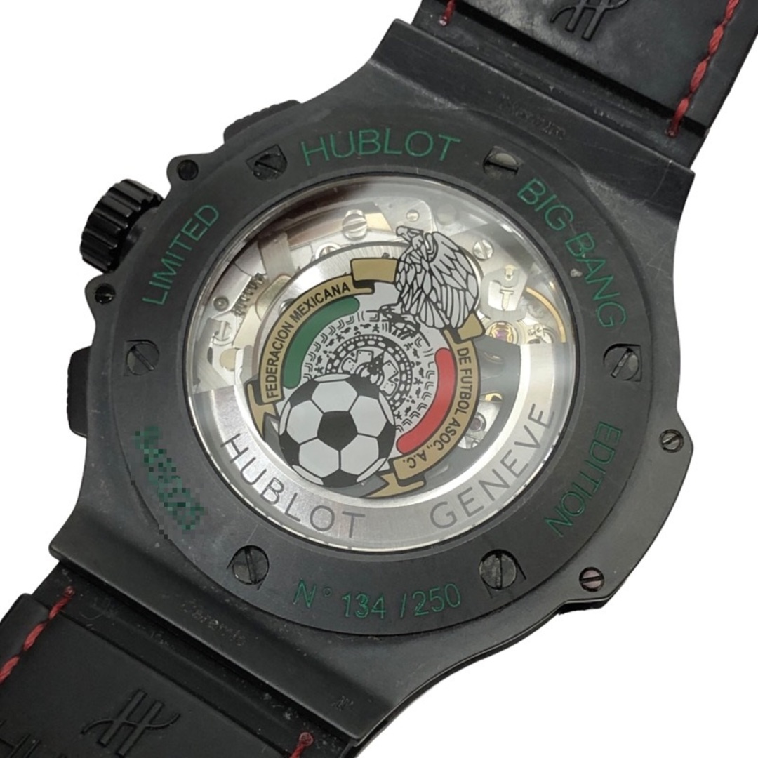 ウブロ HUBLOT ビッグバン メキシコ 310.CI.1190.GR.FMF10 グリーン文字盤 セラミック/チタン 自動巻き メンズ 腕時計