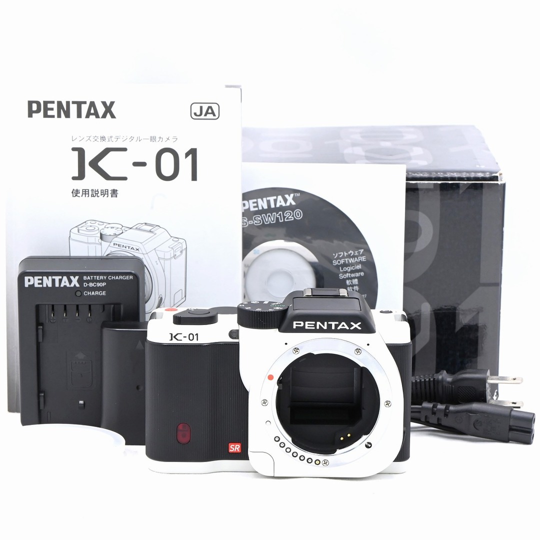 PENTAX K-01 ボディ ホワイト×ブラック | フリマアプリ ラクマ