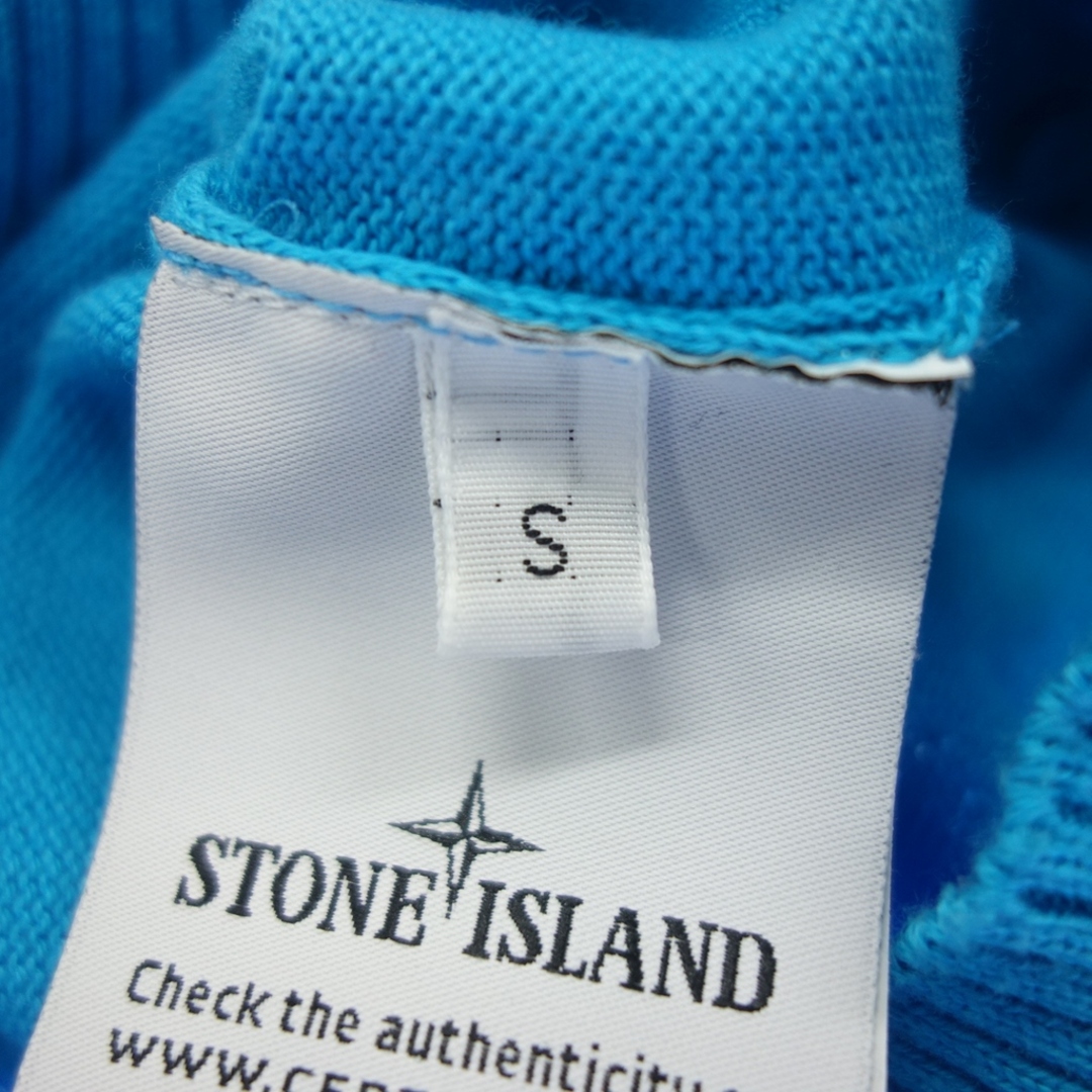 STONE ISLAND - ストーンアイランド ニットセーター 肩ワッペン STONE ISLAND - ストーンアイランド ニットセーター 肩ワッペン