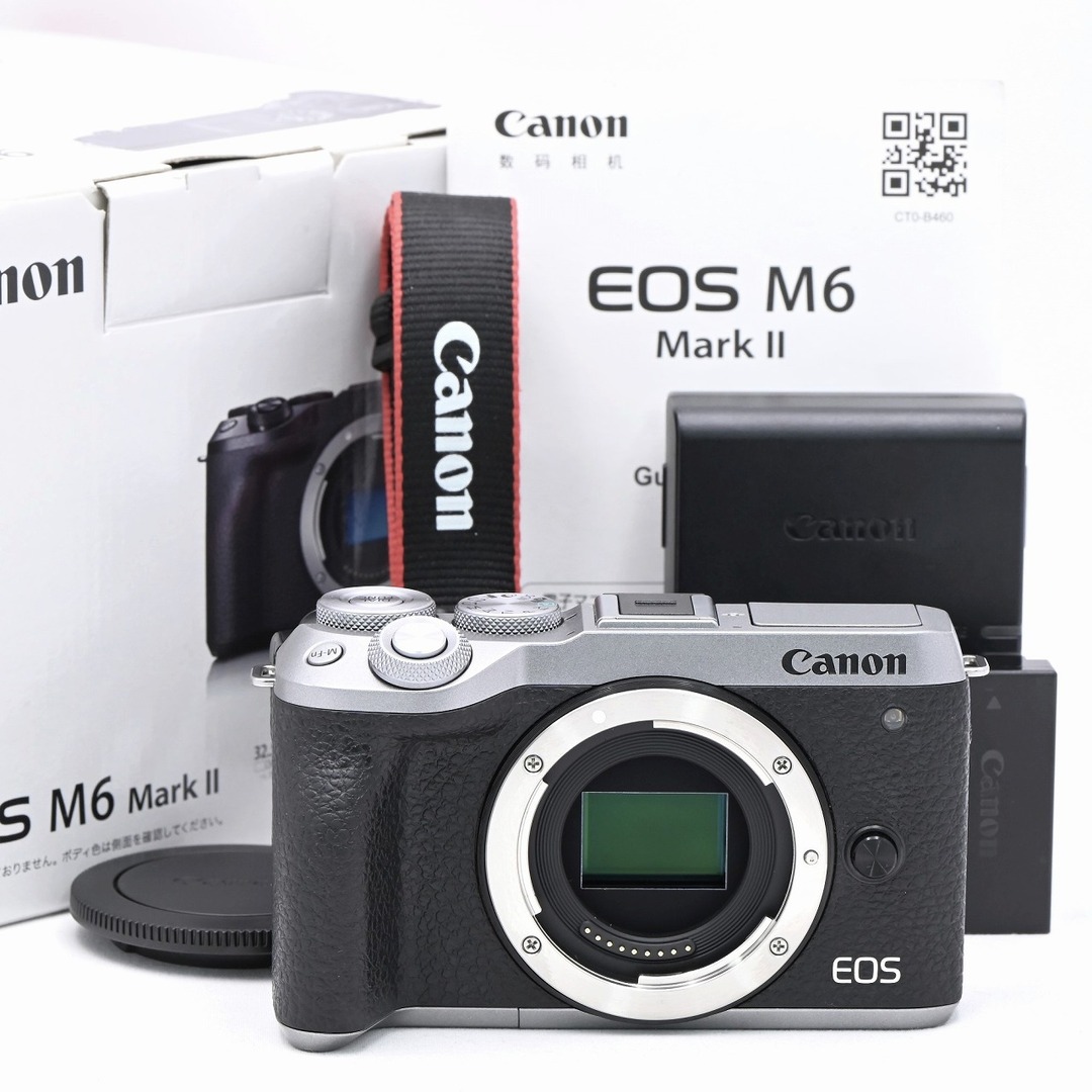 Canon EOS M6 ボディ シルバーミラーレス一眼