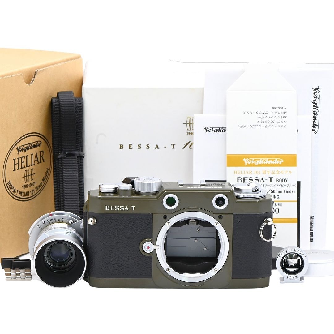 Voigtlander BESSA-T 101周年記念モデル オリーブの通販 by Flagship