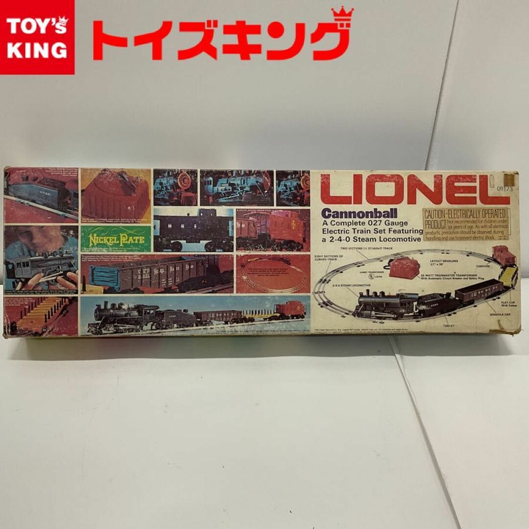 LIONEL Cannonball A complete 027 Gauge Electric Train Set Featuring a 2-4-0 Steam Locomotive ライオネル 鉄道模型 電動のサムネイル