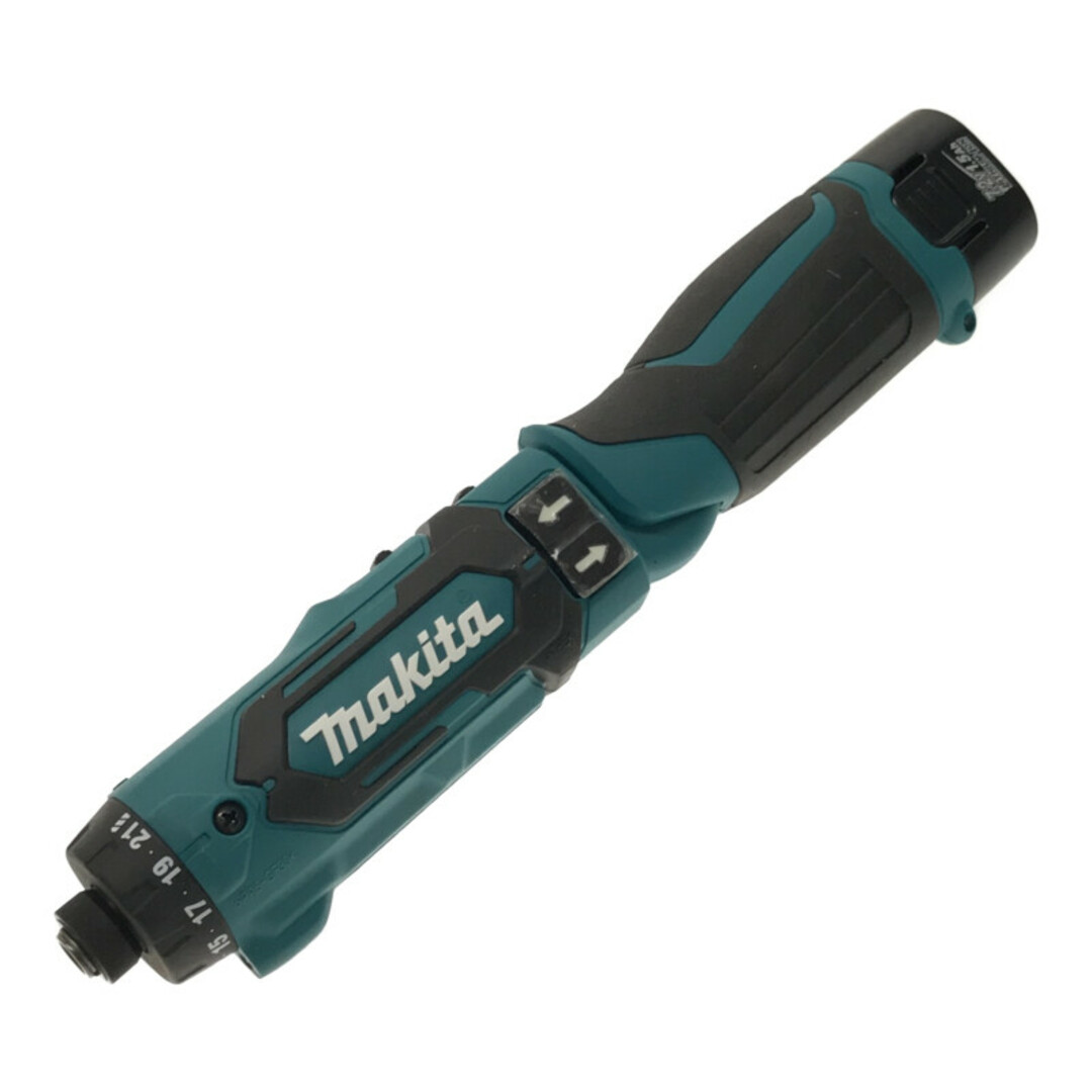 Makita(マキタ)の☆未使用品☆makita マキタ 7.2V 充電式ペンドライバドリル DF012DSHX 青/ブルー バッテリー2個(1.5Ah) 充電器 ケース付 80295 自動車/バイクのバイク(工具)の商品写真