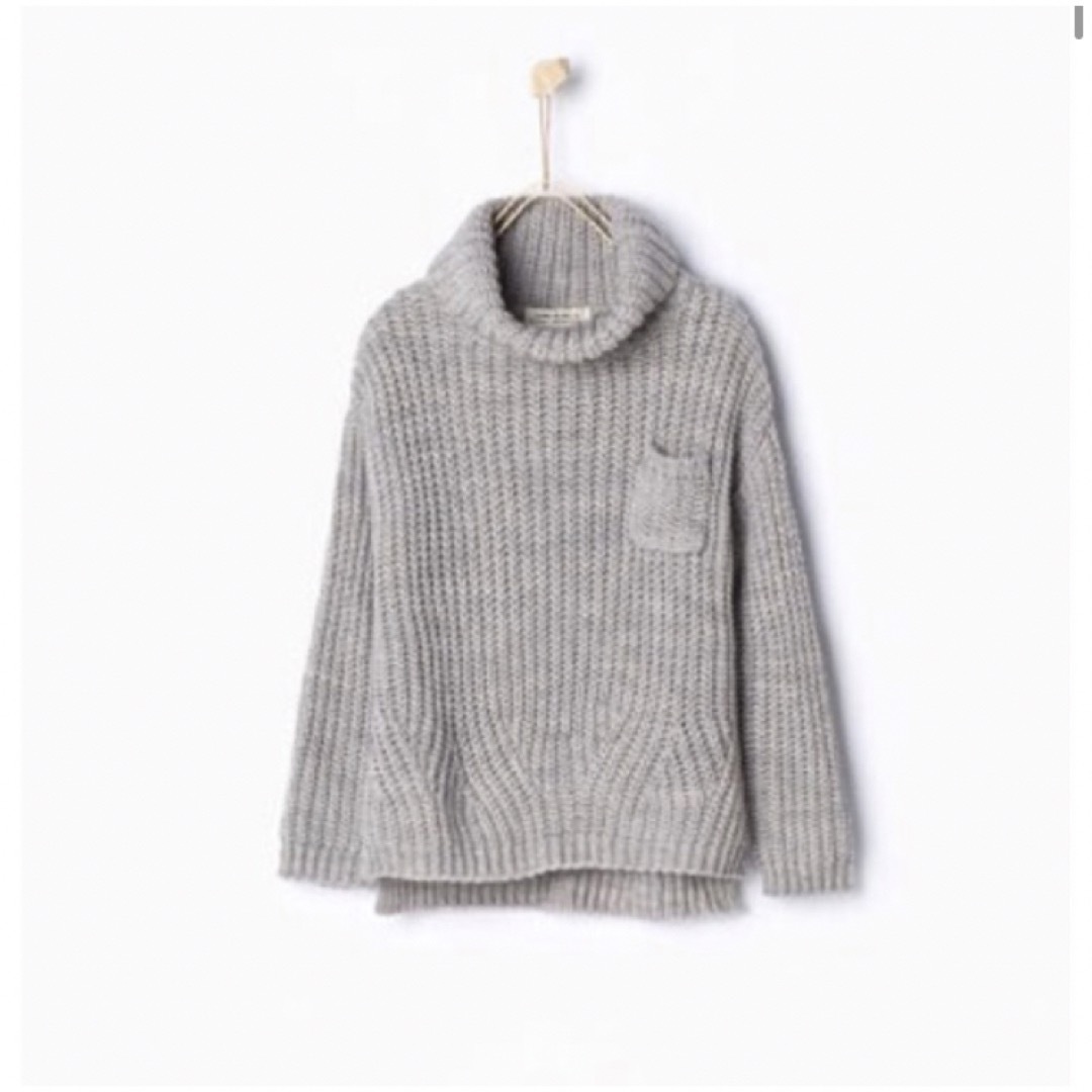 ZARA(ザラ)のzara ガールズ　ニット キッズ/ベビー/マタニティのキッズ服女の子用(90cm~)(ニット)の商品写真