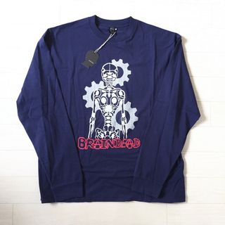 BRAIN DEAD(ブレインデッド) USA製 ロングスリーブTシャツ メンズ