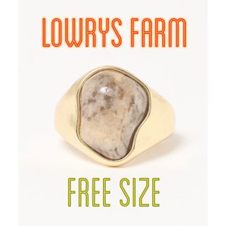 ローリーズファーム(LOWRYS FARM)の完売商品　LOWRYS FARM 天然石リング(リング(指輪))