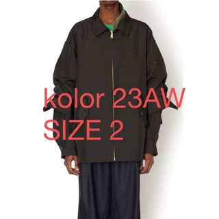 kolor - 【美品☆上品・上質デザイン】カラー 切り返しジャケット 即