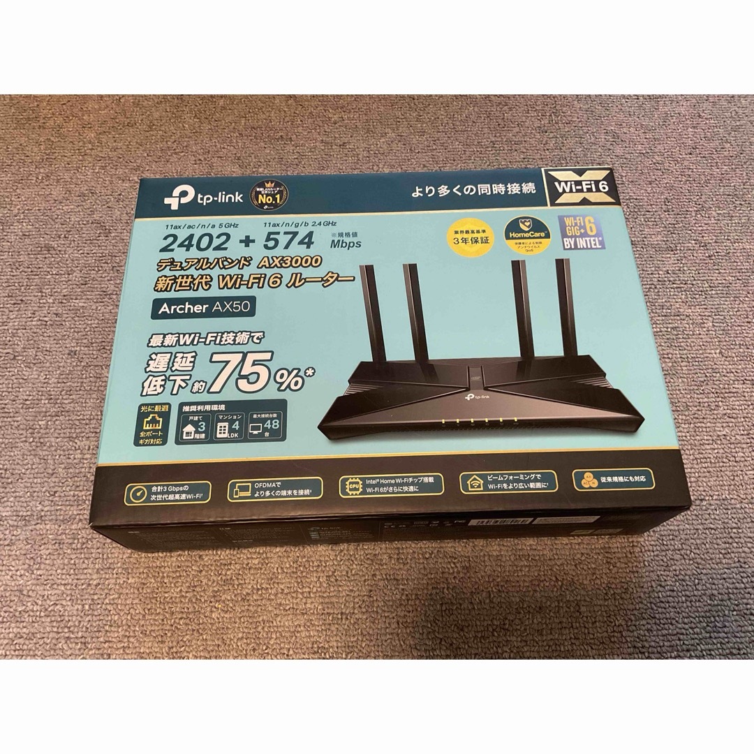 限定値下げ保証付き☆新品未使用☆tp link AX50