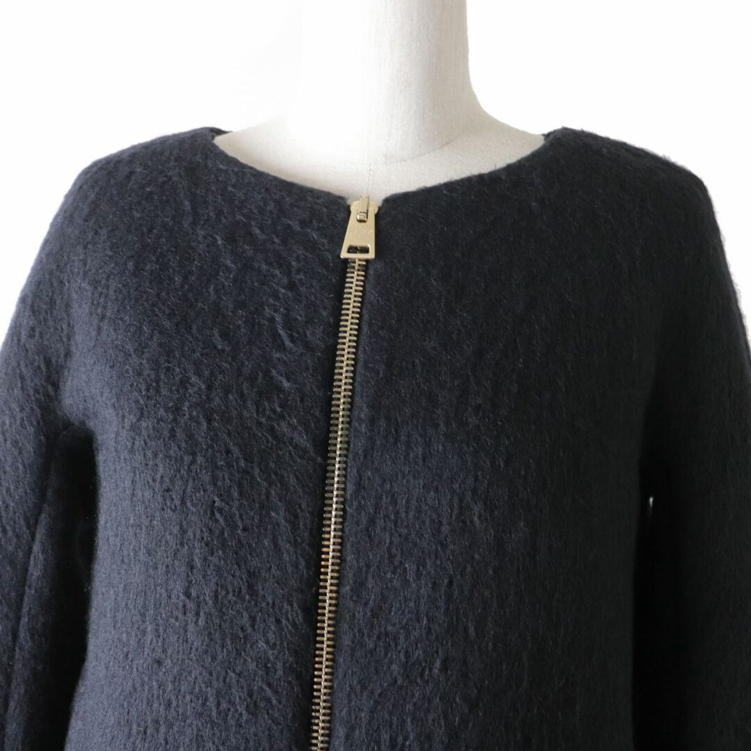HERNO(ヘルノ)美品ノーカラー黒 40-