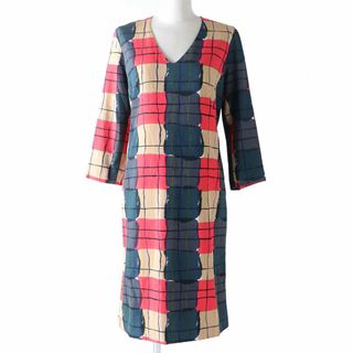 Marni - ☆マルニ MARNI フレンチスリーブ 花柄 フレア ワンピース