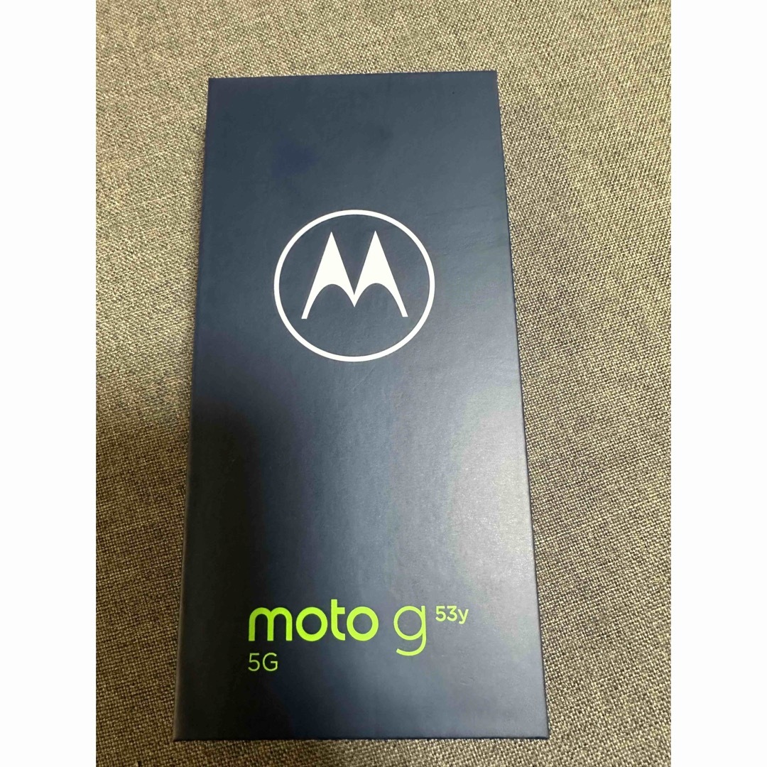 MOTOROLA moto g53y 5G A301MO インクブラック スマホ/家電/カメラのスマートフォン/携帯電話(スマートフォン本体)の商品写真