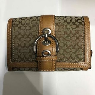 コーチ(COACH)のRR829コーチ二つ折り財布シグネチャー(財布)