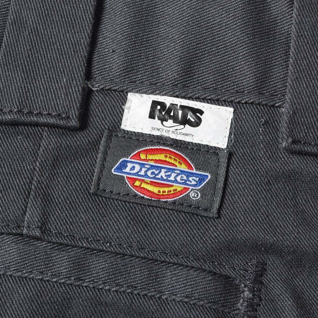 RATS ラッツ パンツ サイズ:34 Dickies コラボ WAY OF LIFE ブランド ロゴ ワーク チノパンツ グレー ボトムス ズボン シンプル カジュアル ブランド 【メンズ】【中古】