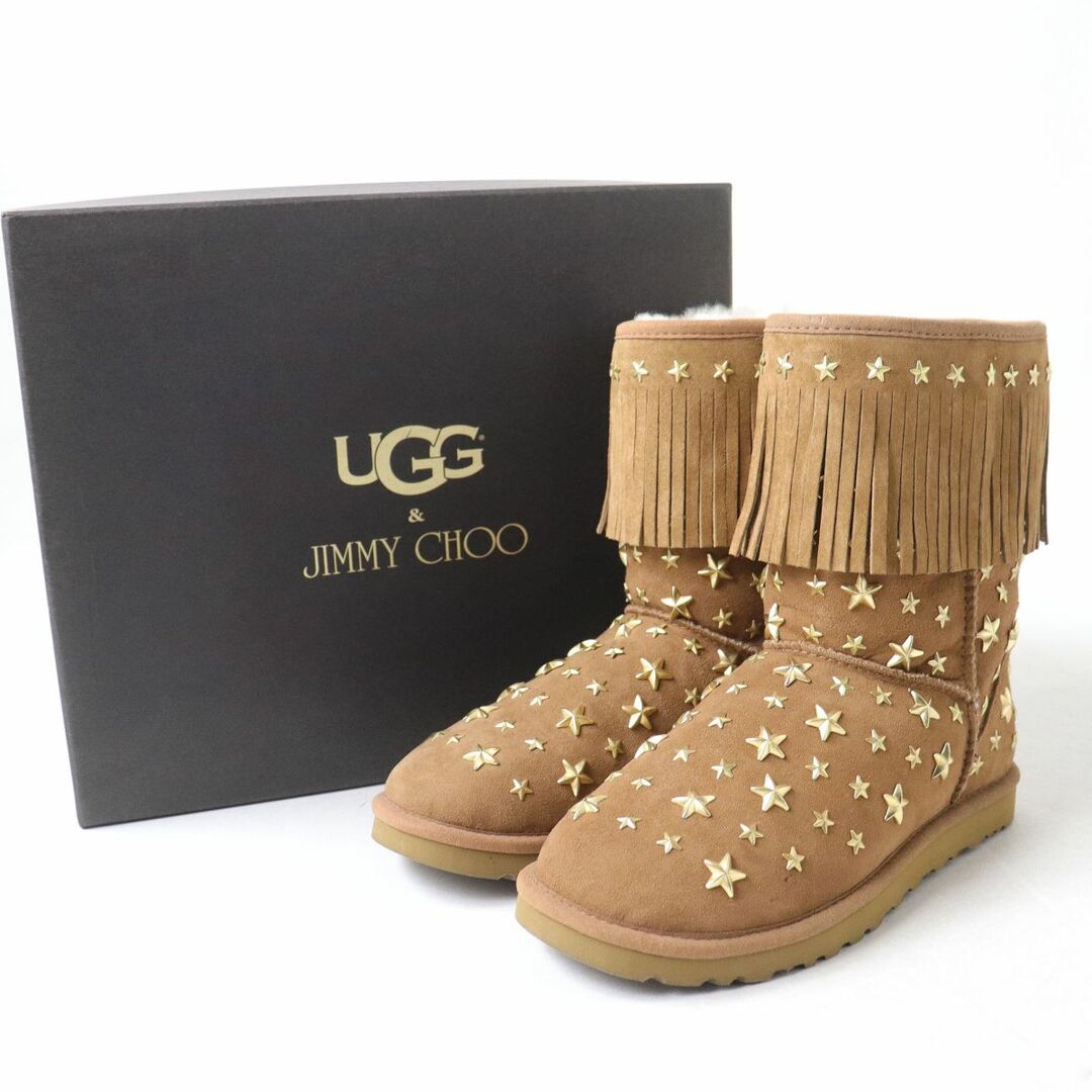 UGG Jimmy Choo ジミーチュウ　コラボムートンブーツ