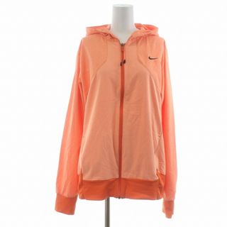 ナイキ(NIKE)のナイキ ウインドブレーカー パーカー ジャージ 薄手 蛍光色 XL オレンジ(パーカー)