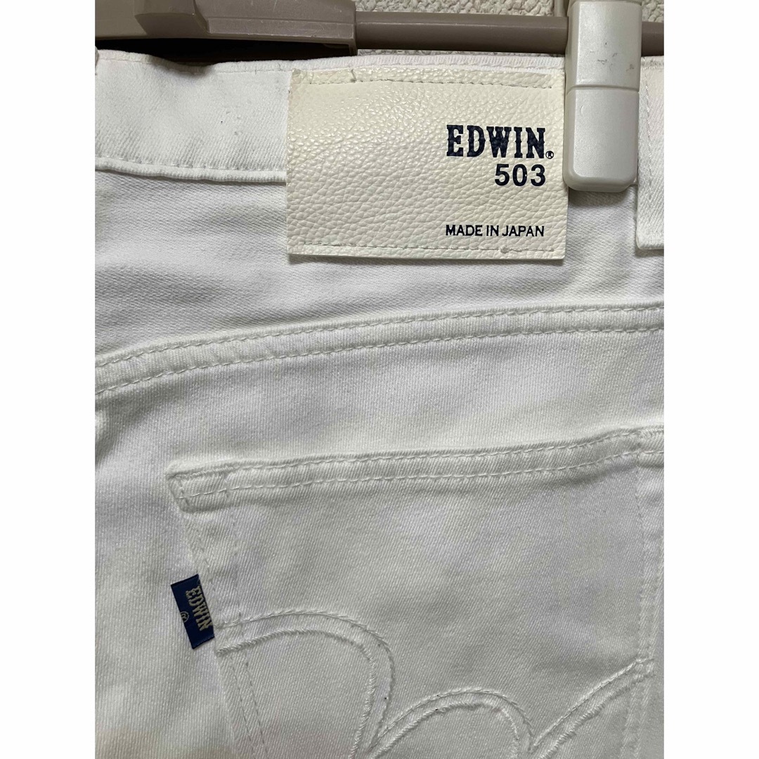 EDWIN(エドウィン)のEDWIN503 ホワイト 29インチ メンズのパンツ(デニム/ジーンズ)の商品写真