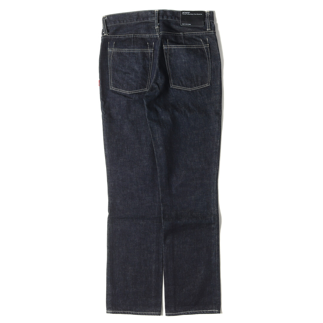 W)taps(ダブルタップス)のWTAPS ダブルタップス デニムパンツ サイズ:S スキニー リジッド デニム パンツ BLUES SKINNY RAW インディゴ ブルー ネイビー ボトムス ズボン ジーンズ ジーパン 【メンズ】【中古】 メンズのパンツ(デニム/ジーンズ)の商品写真