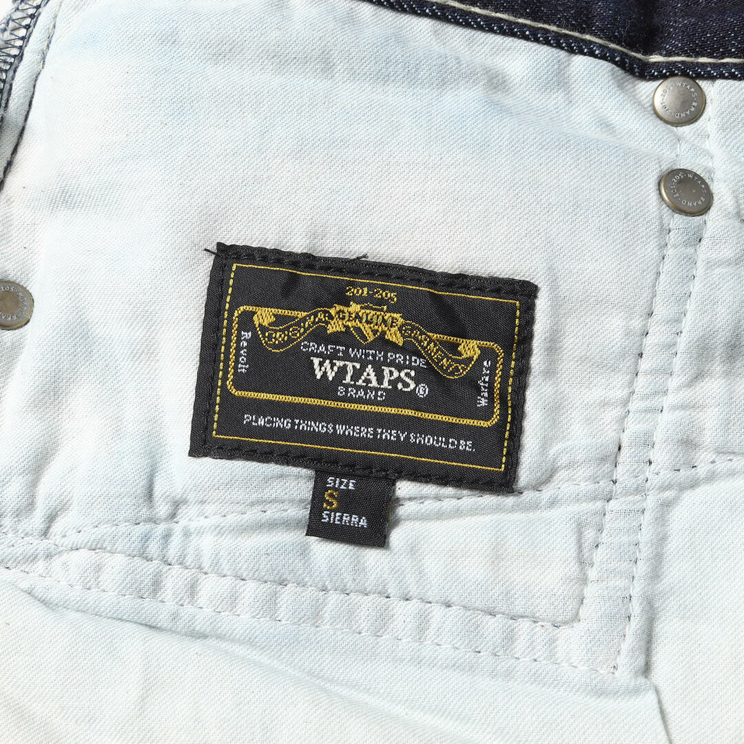 W)taps(ダブルタップス)のWTAPS ダブルタップス デニムパンツ サイズ:S スキニー リジッド デニム パンツ BLUES SKINNY RAW インディゴ ブルー ネイビー ボトムス ズボン ジーンズ ジーパン 【メンズ】【中古】 メンズのパンツ(デニム/ジーンズ)の商品写真