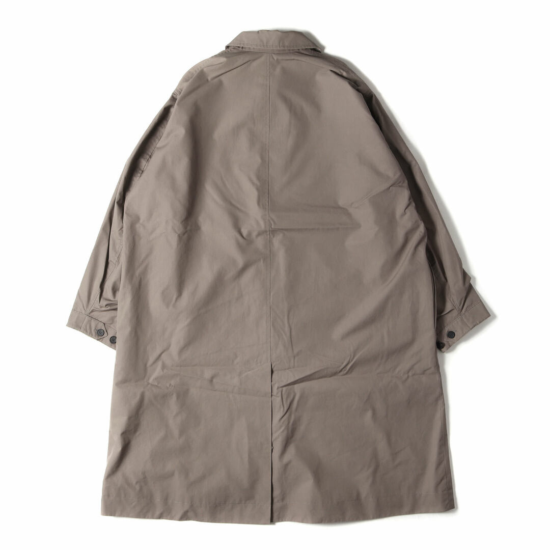 STUDIO NICHOLSON スタジオ ニコルソン コート サイズ:L ベンタイル コットン ギャバジン オーバーサイズ ステンカラー コート VENTILE MENS VOLUME GABARDINE SN-400 ベージュ系 イギリス製 アウター ジャケット ブルゾン【メンズ】