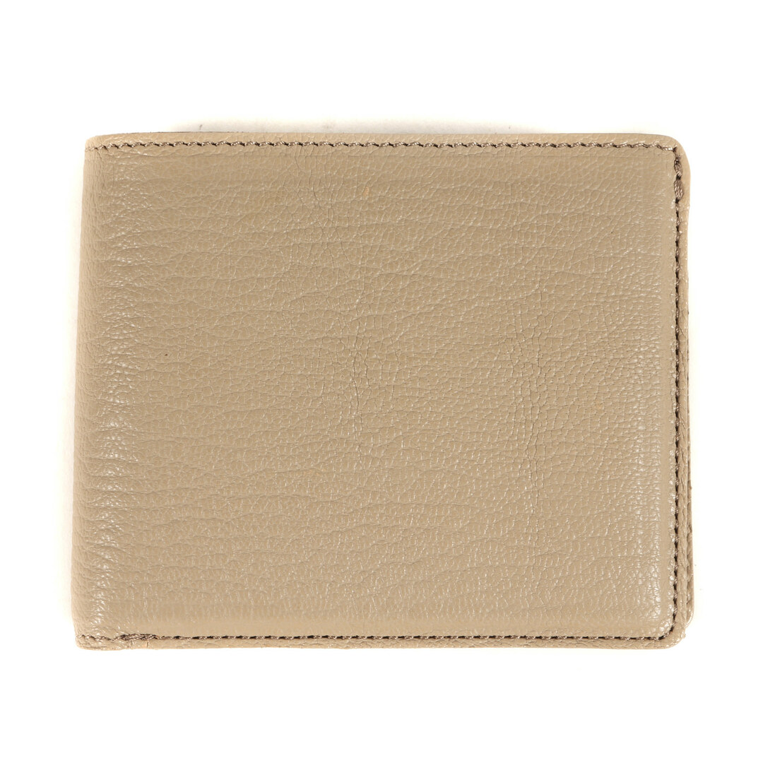 NONNATIVE ノンネイティブ 21AW カウレザー 二つ折り ウォレット 財布 DWELLER WALLET COW LEATHER NN-W4002 ベージュ ブランド シンプル【メンズ】【美品】