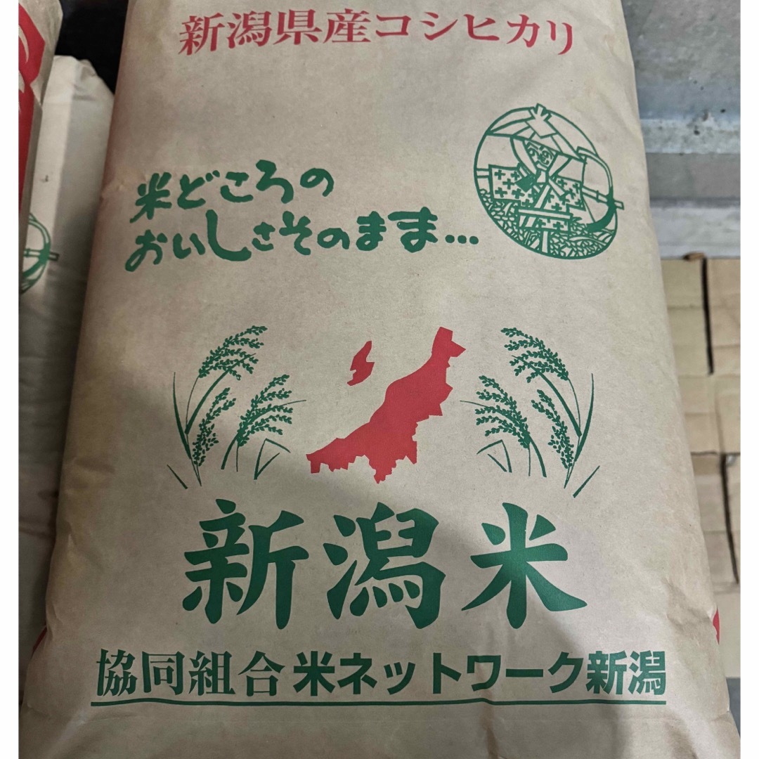 食品/飲料/酒新潟県産コシヒカリ30kg令和4年（2022年)