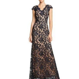 タダシショウジ(TADASHI SHOJI)のTadashi shoji レースロングドレス(ロングドレス)