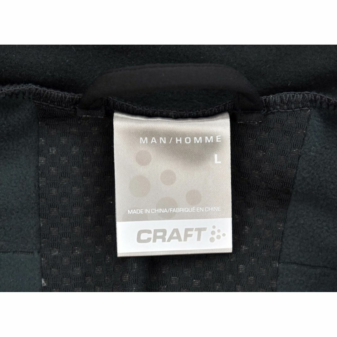 Craft Glow ジャケット size:L ブラック/ブライトレッド 3
